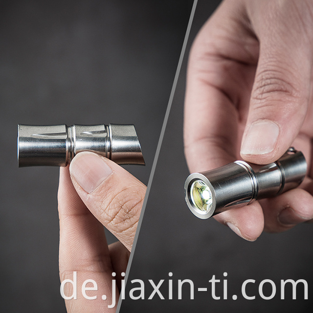 titanium keychain flashlight 